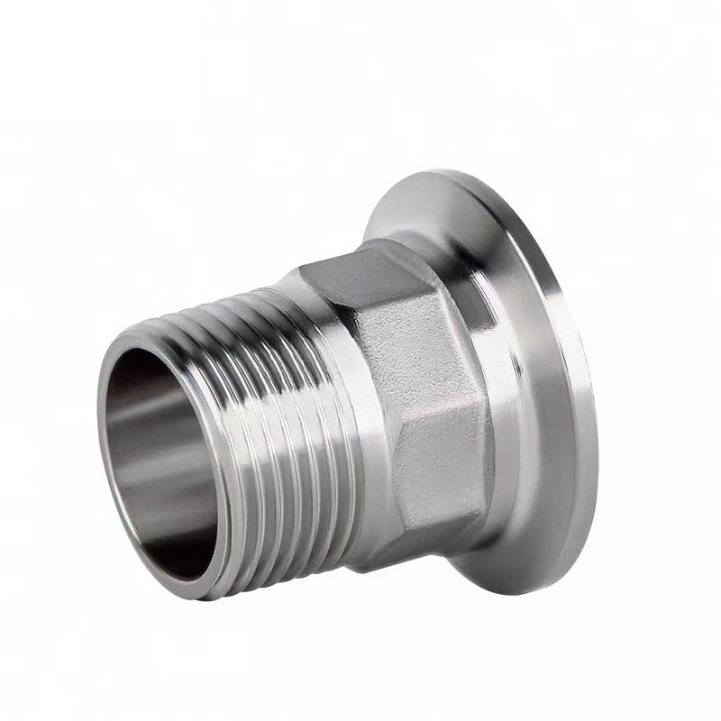 盛京联硕 不锈钢快装六角外丝接头DN15 卡盘50.5【4分】316L材质个