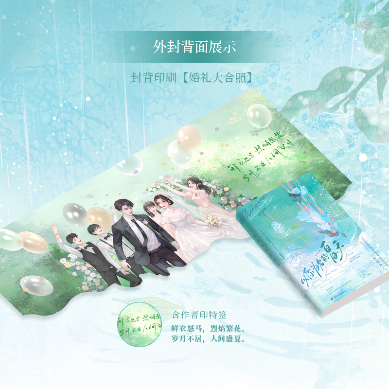 豪华版/定制赠品(印特签) [正版]豪华版 印特签版 YS 以你为名的夏天 2 完结篇 任凭舟 盛夏X张澍 青春文学校园高清大图