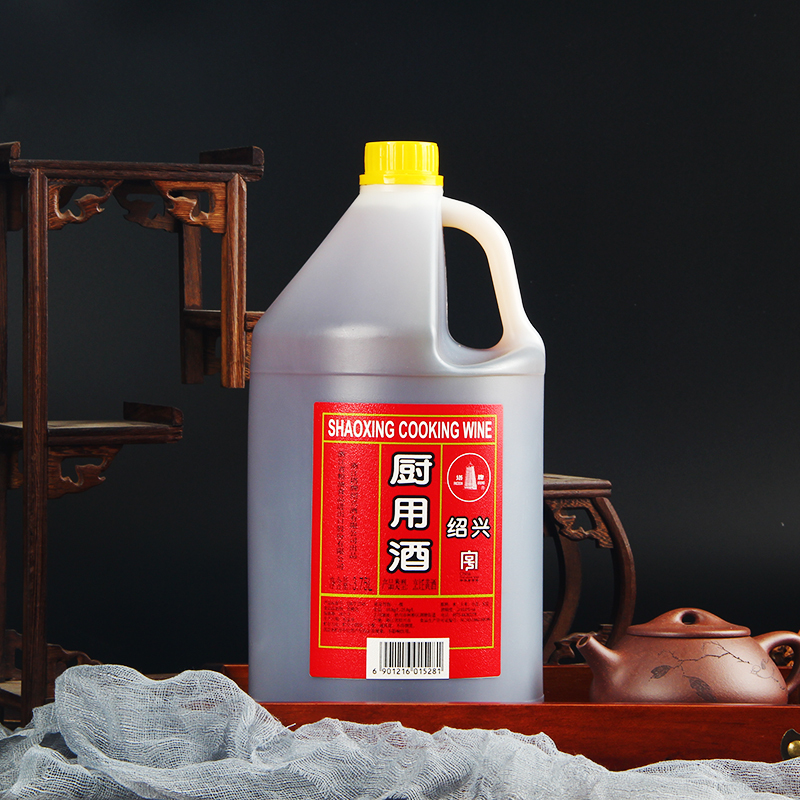 塔牌绍兴黄酒厨用酒3.75L*4桶整箱装烹饪料酒家庭装去腥调味花雕