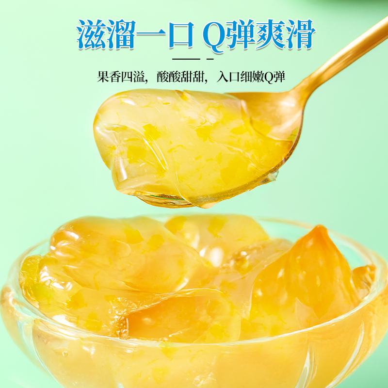 浙江金华老字号福事多蜂蜜柚子茶柠檬百香果蜂蜜水果茶果酱独立包装便携冲泡饮品高清大图
