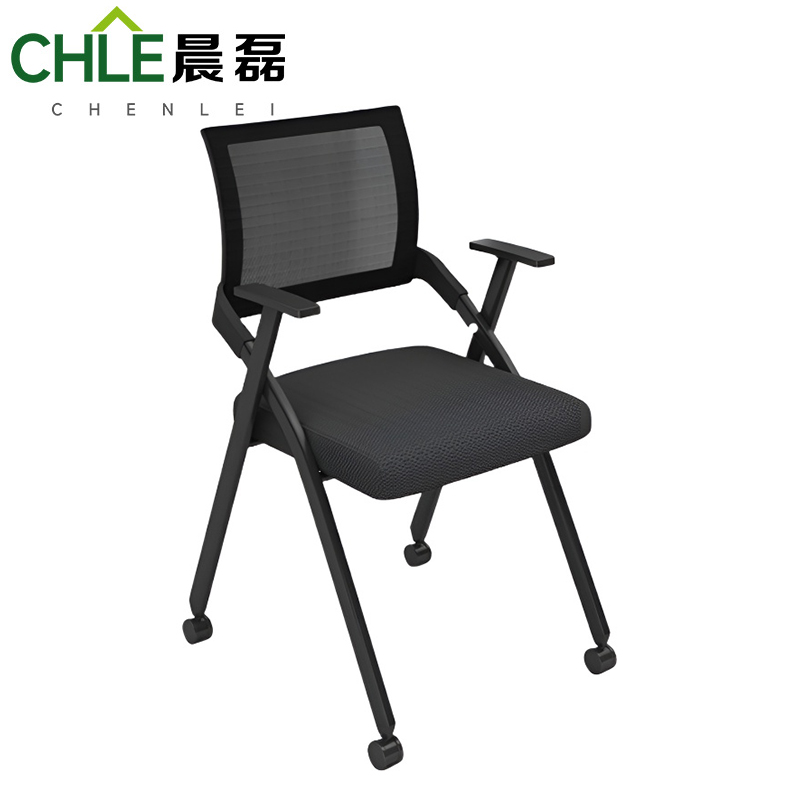 晨磊 办公培训椅 带轮 把高清大图