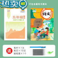 绿彩虹光一年级二年级上下册语文汉字描红本摹写练字初学者儿童幼小衔接 五年级上册[88页]