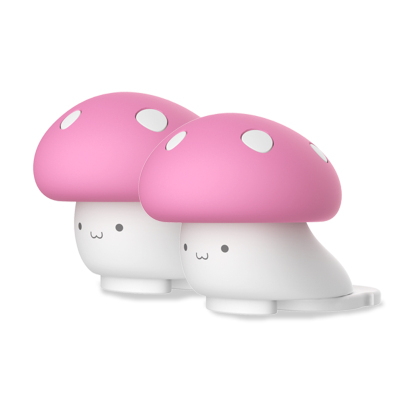 【棒棒猪】小蘑菇门挡玫红色2盒（BBZ-55S）4个装