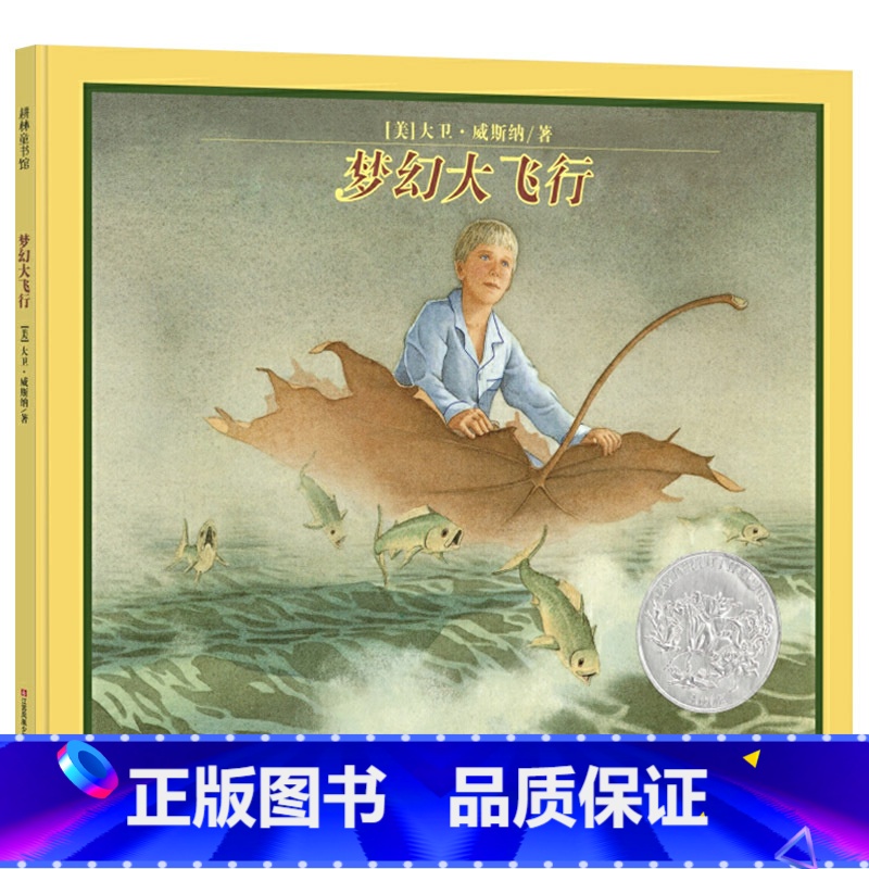 单本全册 [正版]梦幻大飞行硬壳精装绘本图画书无字书大卫威斯纳作品耕林童书馆获凯迪克大奖充满想象力