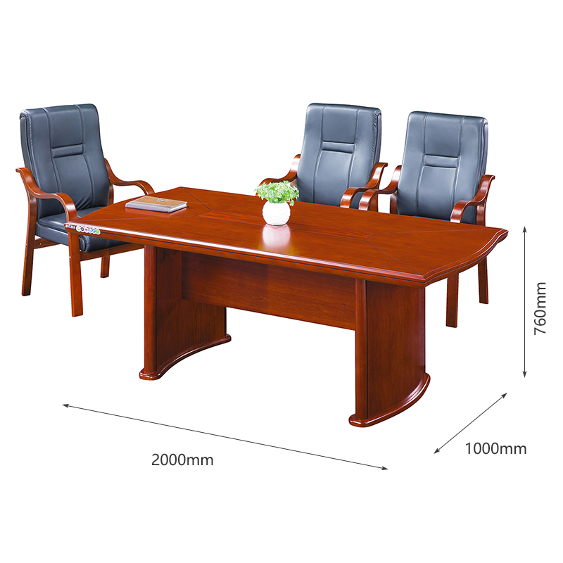 臻远 ZY051353办公家具会议桌接待洽谈桌会议台桌 2米高清大图