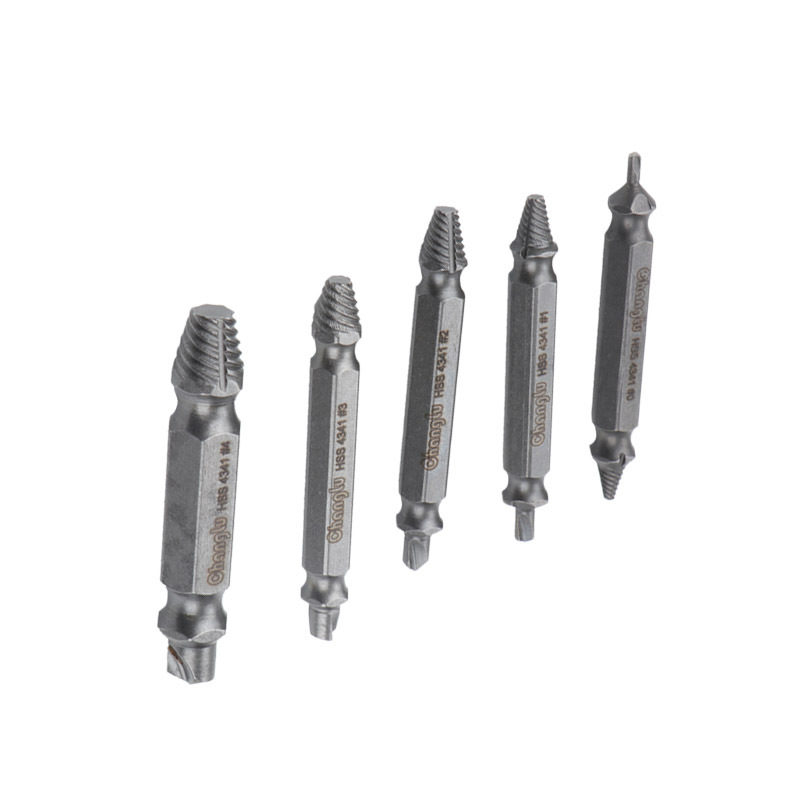 长鹿 5PCS双头断头螺丝取出器 5PCS