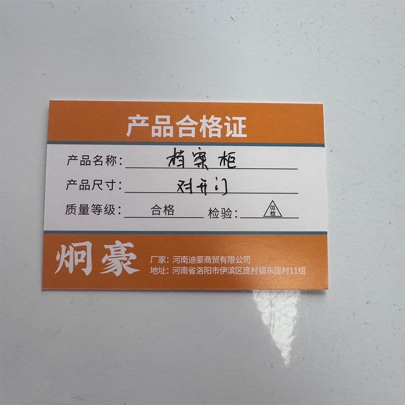 炯豪 档案柜 对开门/台图片