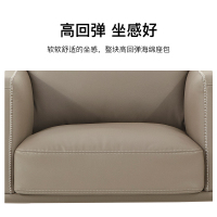 尔迈 办公沙发简约接待沙发办公室沙发 商务洽谈公司沙发卡诺沙发 双人
