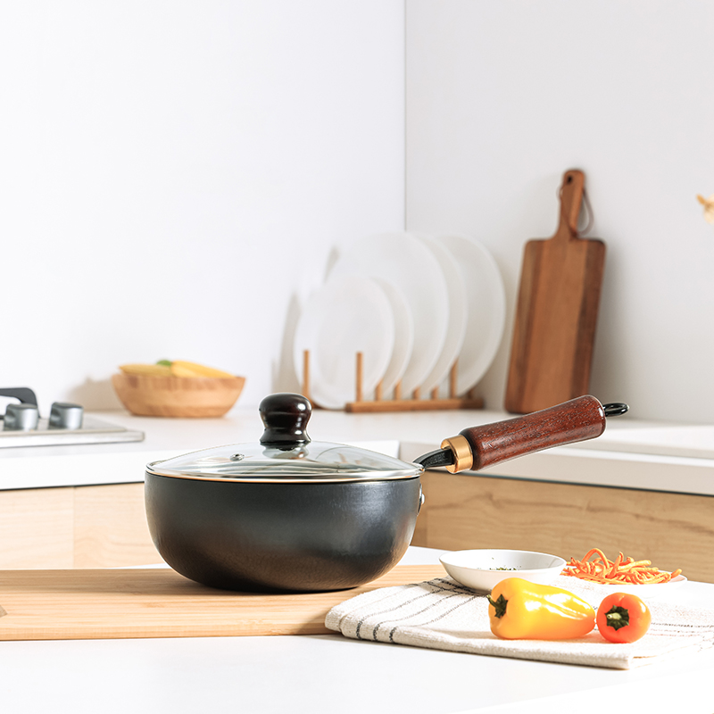 WORLD KITCHEN 零涂层系列中式锅具三件组WK-GJ03J99C-JY/KZ高清大图