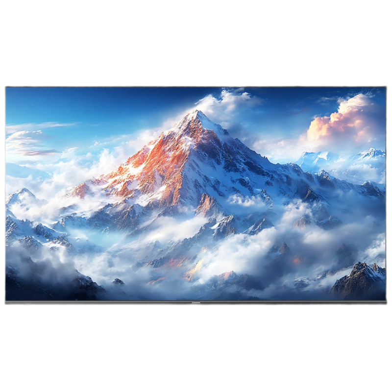长虹电视65英寸壁画电视 百级分区Mini LED 黑晶无影屏、AI画质引擎、4+64G大内存 一级能效高清大图