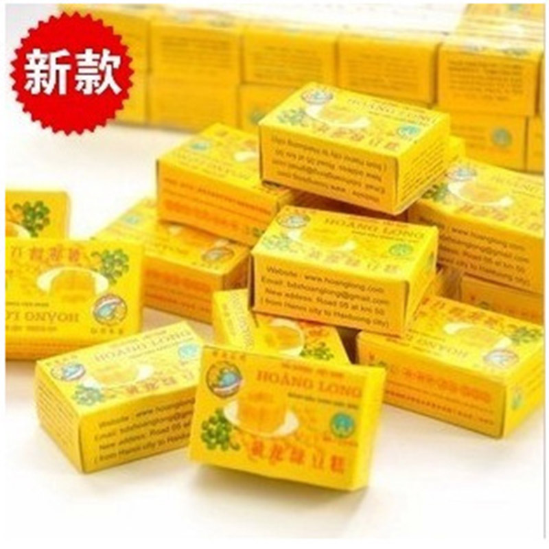 【42盒装】进口越南黄龙绿豆糕410g/42小盒好吃的网红零食饼干糕点特产休闲食品