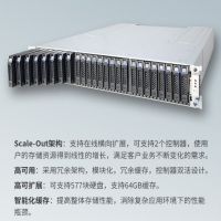 浪潮（INSPUR) AS2200G2磁盘阵列（双控/32G/4*16G FC/8T*12/单口16GbHBA*2）