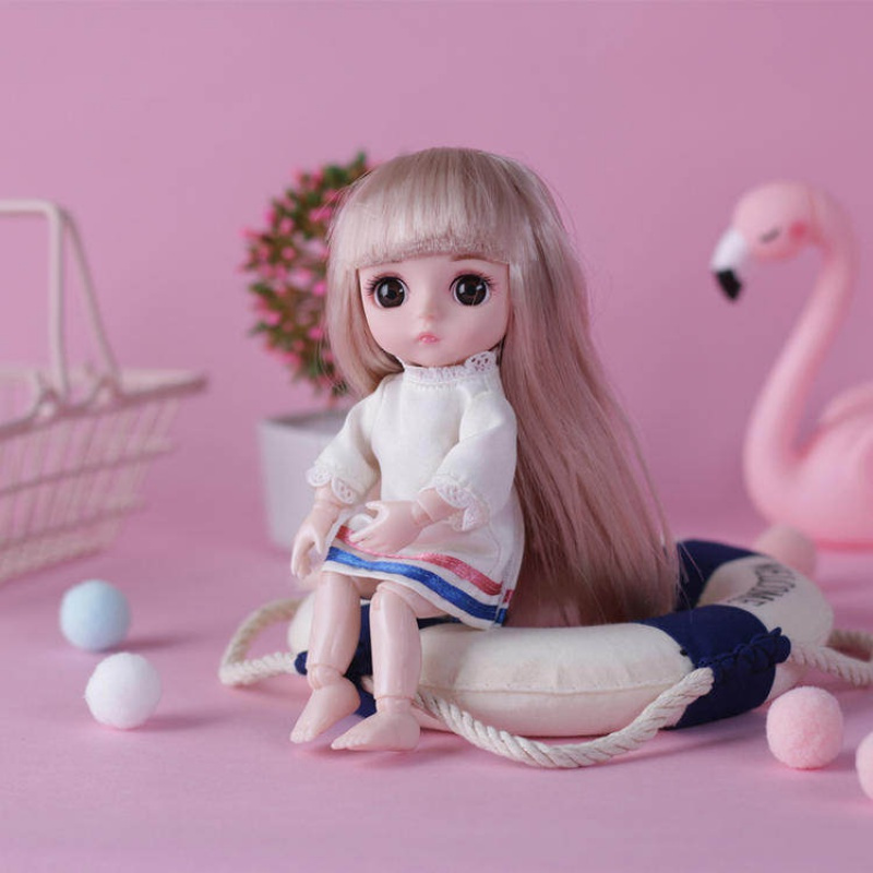 叮小马洋娃娃套装可爱仿真关节女孩公主儿童公仔玩偶玩具单个换装