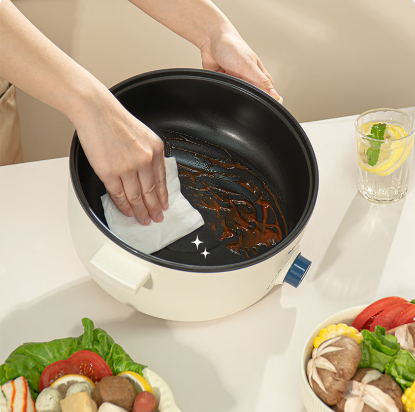 蓝宝(BLAUPUNKT)电煮锅 电火锅家用大容量2-4人使用多功能锅 BP-DZG20高清大图