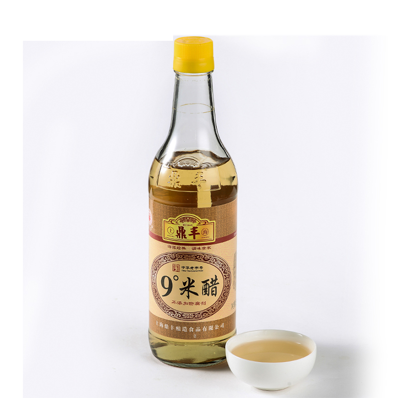 上海鼎丰 9°米醋500ml 天然发酵 醋味浓厚