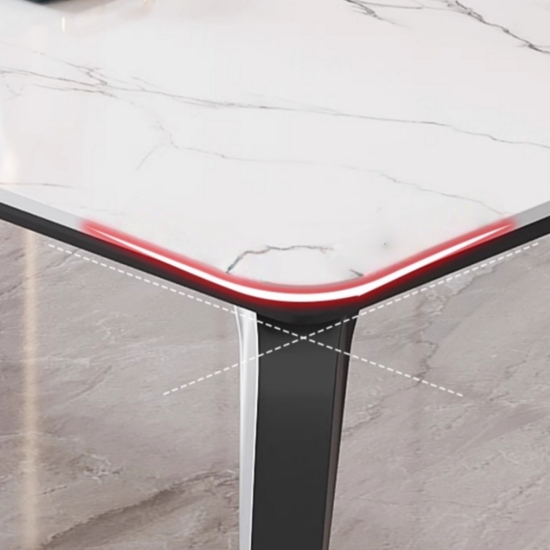 伟樽岩板餐桌120*70*75cm张高清大图