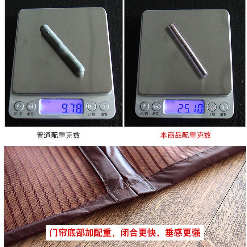金刚防蚊门帘夏季家用农村大门纱门免打孔磁性纱窗魔术贴加密蚊帐|金刚款[曜石黑]+魔术贴 85*200