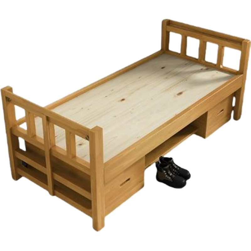 金睦源 JIN MU YON 单人床 206*94*81cm 榉木色 张高清大图