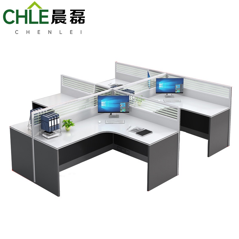 晨磊 屏风卡座 T型4人位 张高清大图