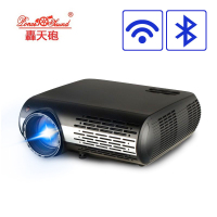 轟天砲(PonerSaund)M2wifi投影仪家用4K全高清1080p办公商用智能手机投影机新款3D家庭影院无屏电视