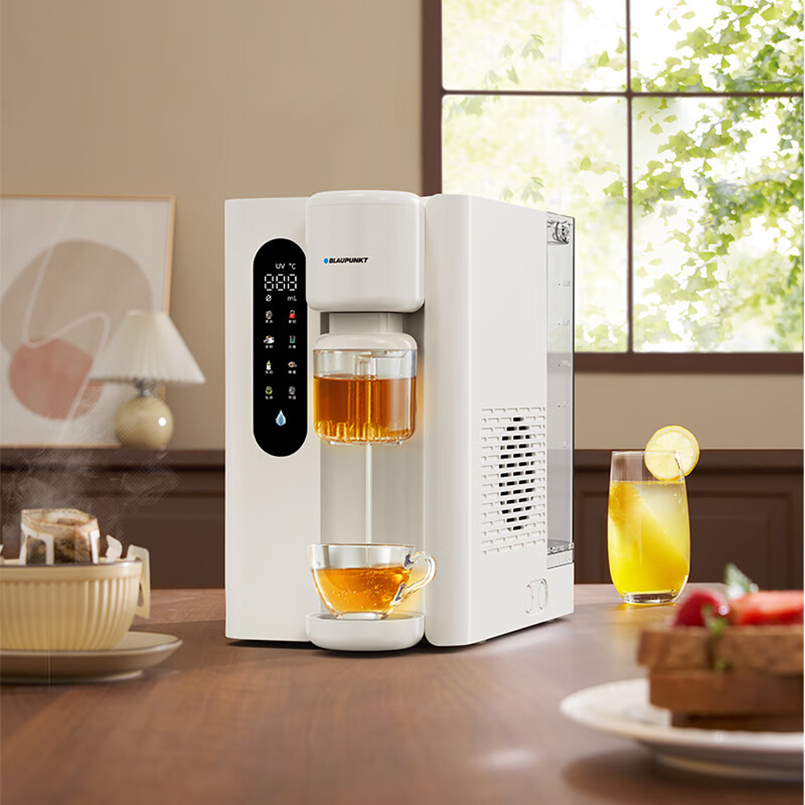 蓝宝(BLAUPUNKT) BP-LR592 饮水机家用即热式茶饮机3L大容量多段控温台式小型免安装 白色 即热型