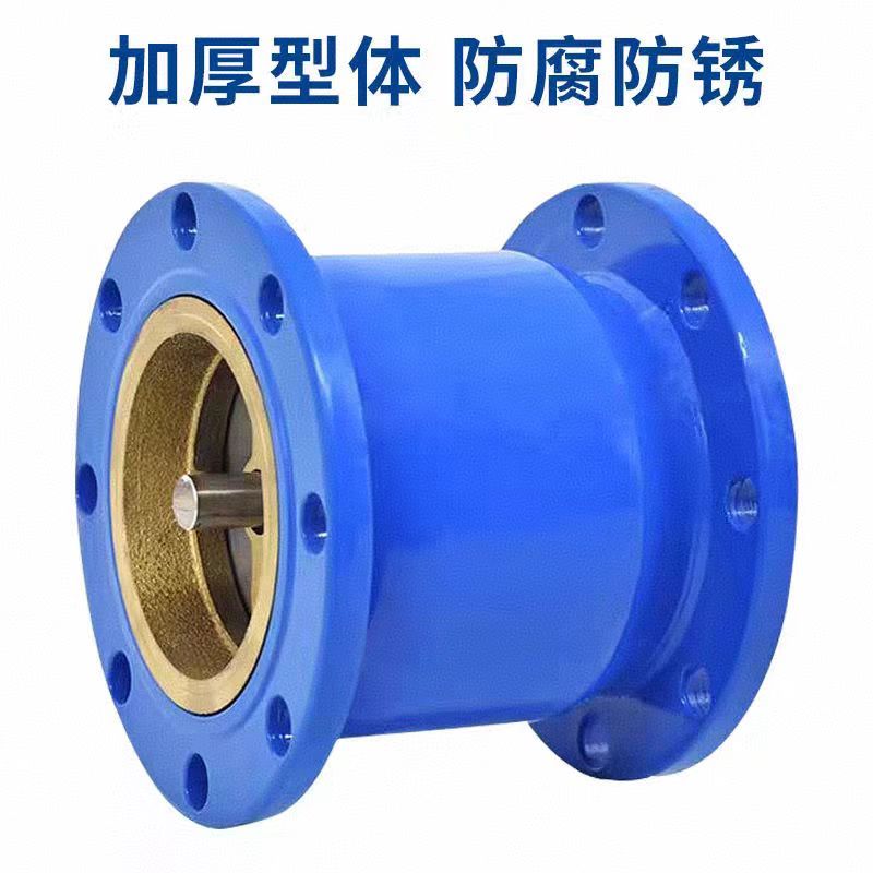 盛京联硕 法兰消声止回阀 HC41X-16C DN1 可定制 台高清大图