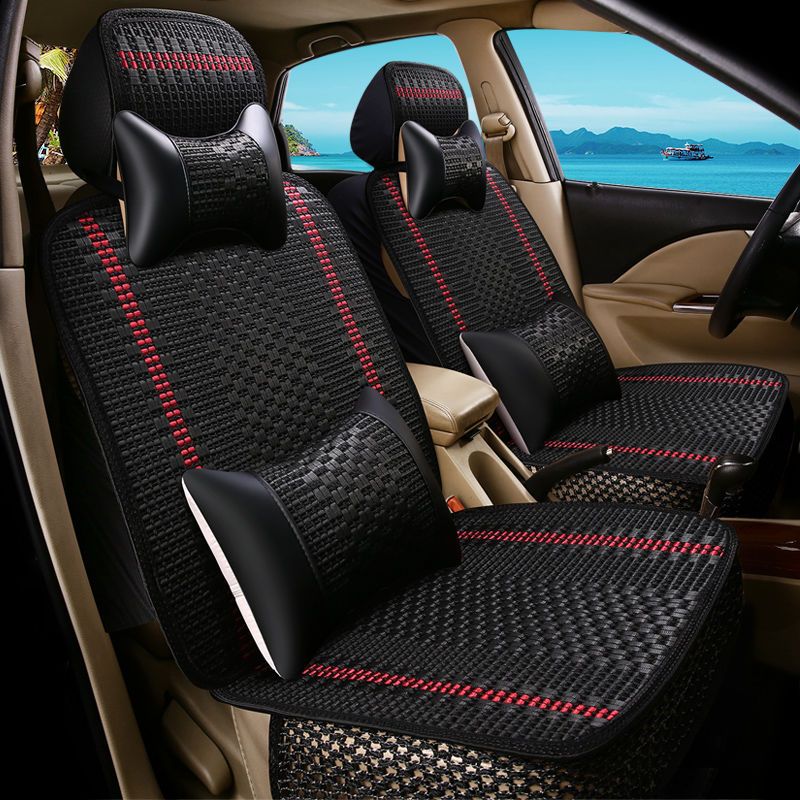 新款汽车坐垫小车专用男女座套透气型全包围座套四季通用车座垫子