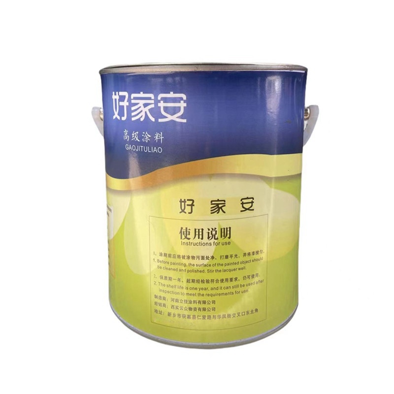 好家安 油漆丙烯酸聚氨酯磁漆 中灰色/20kg 组高清大图