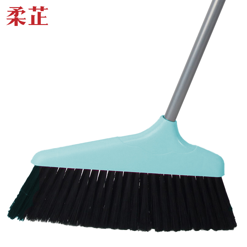 柔芷 扫把簸箕套装 蓝 套高清大图