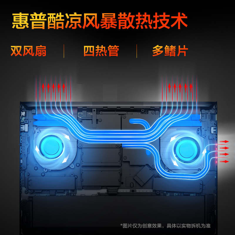 惠普(HP)光影精灵10 16-r1103TX 16.1英寸办公学习游戏本笔记本电脑(i7-14650HX 16G内存 512G固态 RTX4050 165Hz 黑色)高清大图