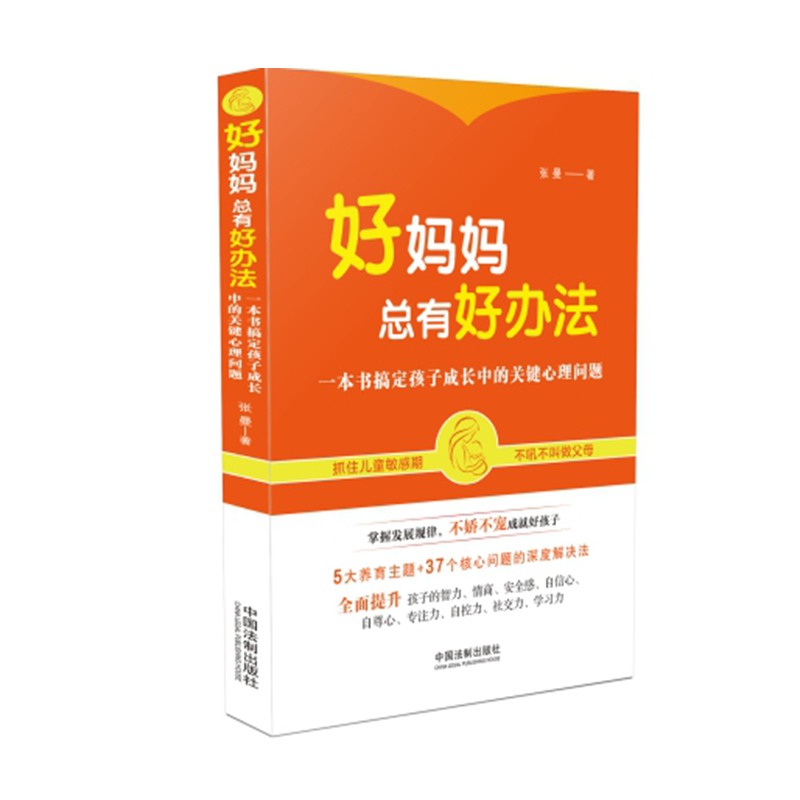 [正版]2020新书 好妈妈总有好办法 张曼 搞定孩子成长中的关键心理问题 提升孩子的智力情商安全感自信心自尊心专注力自高清大图