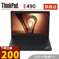 联想ThinkPad 翼E490 10CD（四核i5-8265U 定制升级16G内存512GB固态硬盘FHD高分屏UHD620显卡）定制版14英寸便携商务办公笔记本电脑E480新款