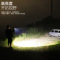 赫德世嘉(HEARDSGA)LED强光手电筒铝合金USB变焦迷你款远射手电T6灯珠配1节18650锂电池(5套起订)