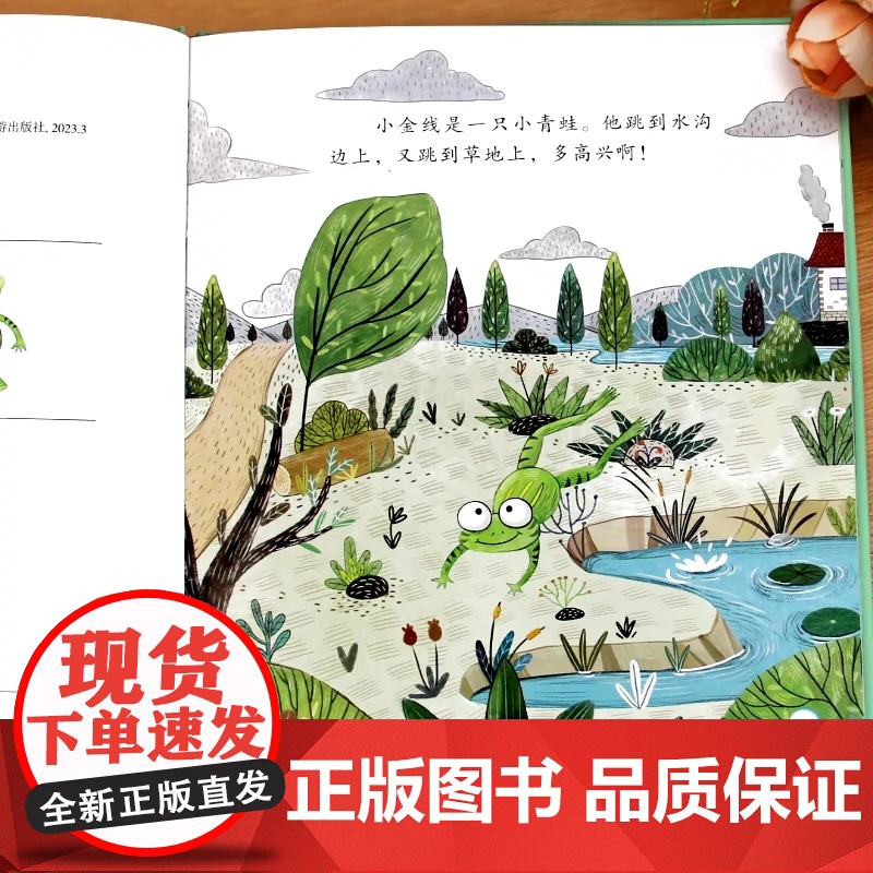 中国名家获奖儿童绘本3-6岁全6册金近童话幼儿园绘本阅读4-5-8岁幼儿经典童话睡前故事书适合小中大班宝宝早教读物硬皮图高清大图