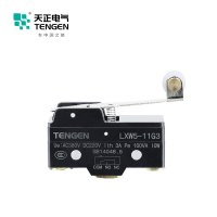 天正电气 LXW5 铰链滚轮短杠杆型 1NO+1NC 塑料 08110230004 限位开关