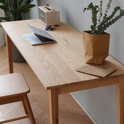 北欧书桌古达书房靠墙单人办公桌卧室简约儿童写字桌电脑桌