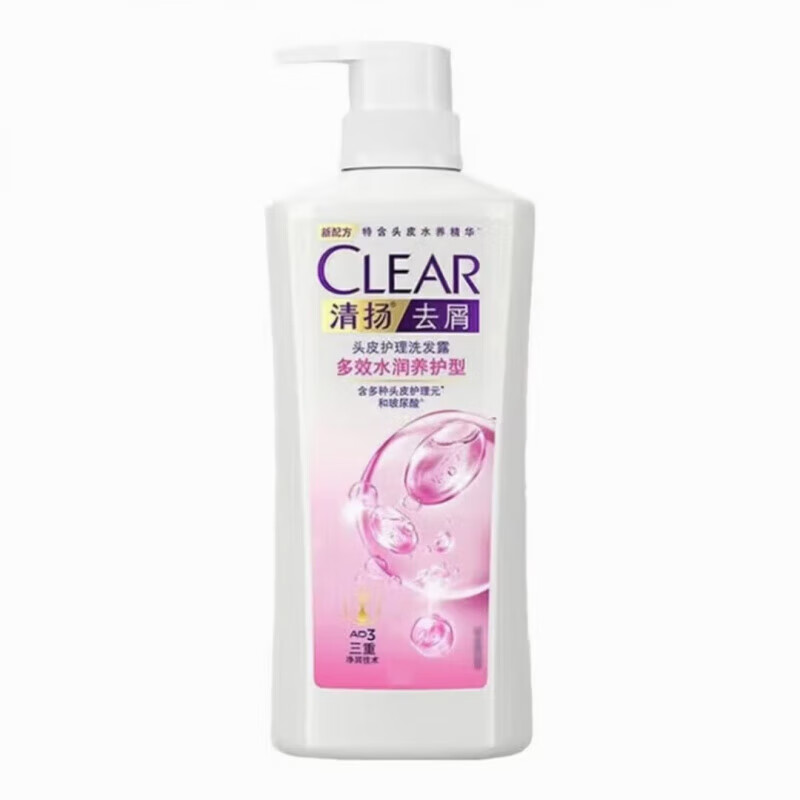 清扬 去屑多效水润去屑男女通用洗发水-750g