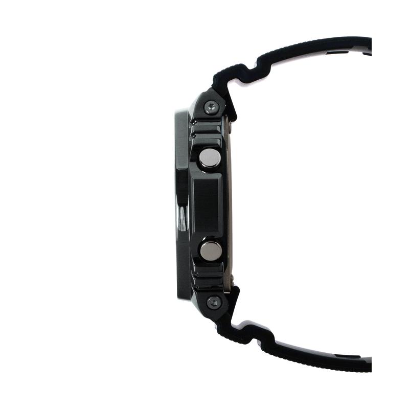 CASIO 卡西欧全黑金属外壳时尚男士腕表经典八角设计尽显个性魅力高清大图