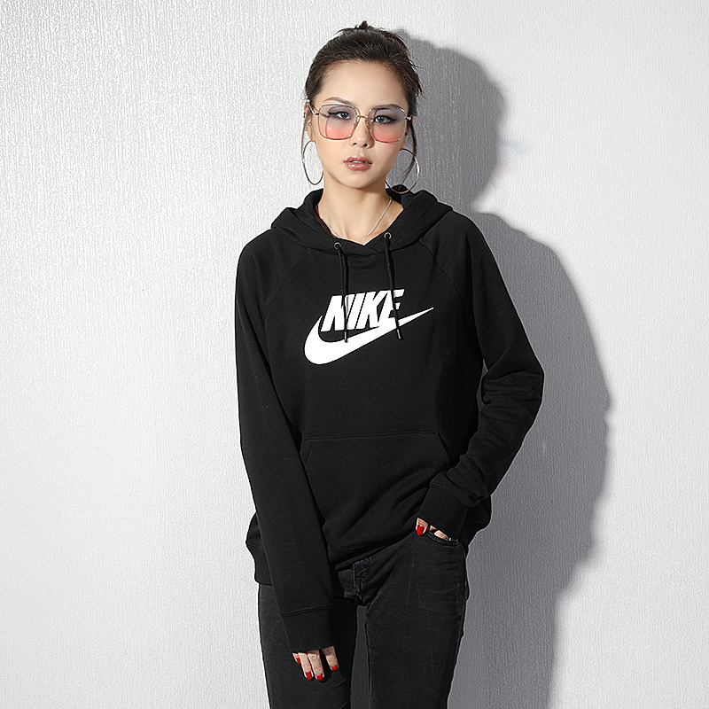 nike耐克卫衣女装连帽运动休闲服套头衫bv4127010