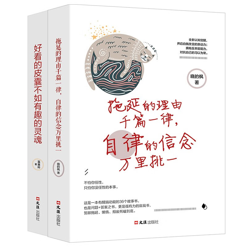 好看皮囊+拖延理由全套2册 [正版]全套2册 拖延的理由千篇一律 自律的信念万里挑一 好看的皮囊不如有趣的灵魂 青春文学高清大图