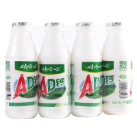 娃哈哈ad钙奶牛奶风味饮料儿童品乳酸甜奶220g*8瓶