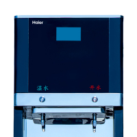 海尔(Haier)商用净水器纯水机立式反渗透饮水机 加热型商务净饮机HZR400-2W(R)净饮一体机