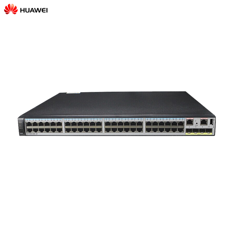 华为 HUAWEI S5730S-48C-EI-AC 48口全千兆三层以太网络企业核心汇聚交换机增强型 4个万兆光口