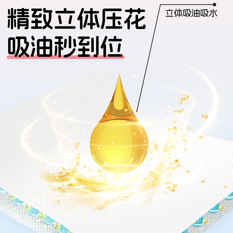 蓝漂(Lampure) LP-6162 幽兰系列厨房抽纸1提装高清大图