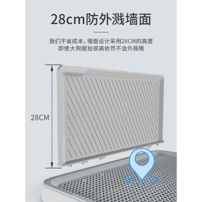 狗厕所小型犬大号大型宠物狗狗用品尿盆尿盘便盆砂盆便便器防踩屎高清大图