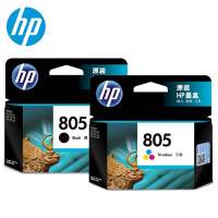 惠普(HP) 805墨盒黑色彩色 适用于HP1212/2330/2332/2720/2721/2722/2723