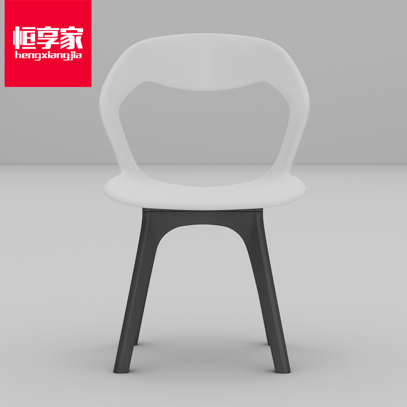 恒享家 办公椅 现代简约员工电脑会议椅人体工学座椅塑料椅子休闲椅子 YZW20