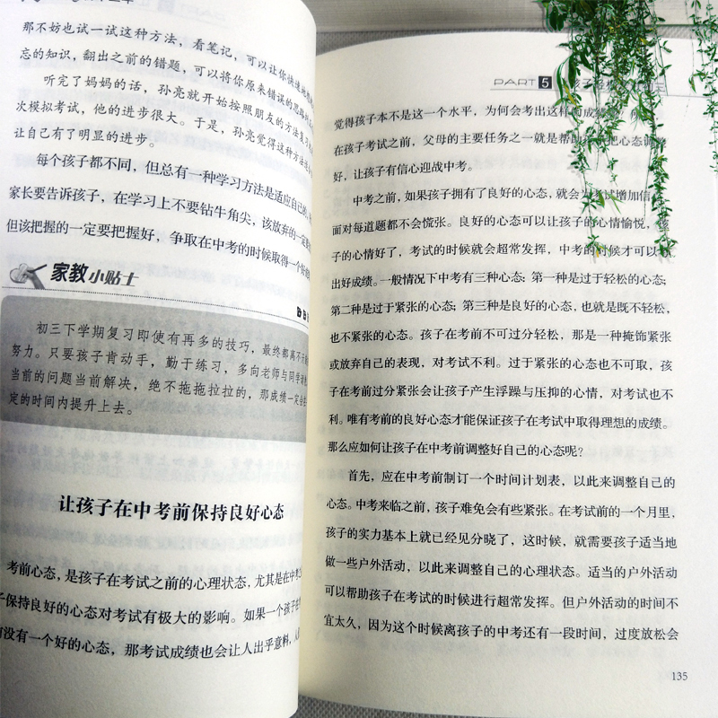 [醉染正版]家庭教育宝典2册陪孩子走过小学六年初中三年 启蒙关键期引导孩子的成长揭示成长的秘密家长必须要看的亲子书籍树立高清大图