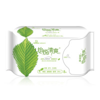 倍舒特 怡悦清爽 棉柔 棉薄 夜用 卫生巾290mm*8片