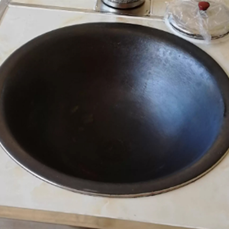 烹巅Poondear 大炒锅(铁锅) φ80cm 加厚高清大图